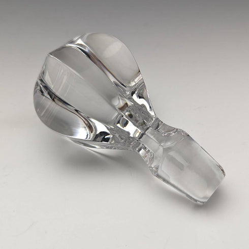 英国製 カットガラス 純銀装飾 シップスデキャンタ MAPPIN and WEBB